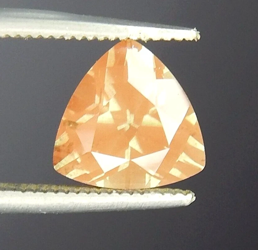 BEST 2.4ct Red Green Oregon Sunstone Copper Schiller Natural Mined Unheated USA - Image 3 of 4