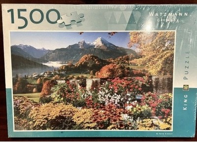 Watzman King Puzzle 1500 Teile Neu (B4)