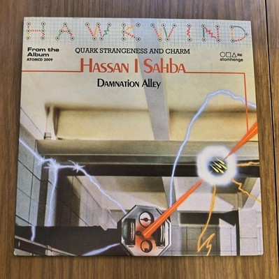Hawkwind - Hassan I Sahba / Damnation Alley 7'' Vinyl Single Clear RSD 2016 NM