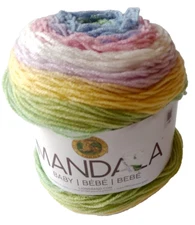 Lion Brand Mandala Baby Color Neverland Yarn New 590 Yards 1 Skein