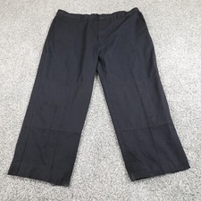 Dickies Pants Mens 44X27 Black Chino Wide Leg...