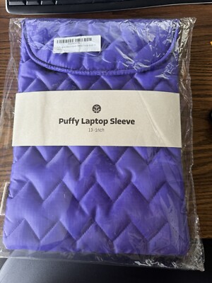 ExcUsed Puffy 13 Inch Laptop Sleeve Case - New in Package -