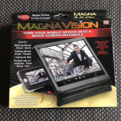 MAGNA VISION MOBILE SMART PHONE SCREEN Magnifier-ENLARGE SCREEN 300%