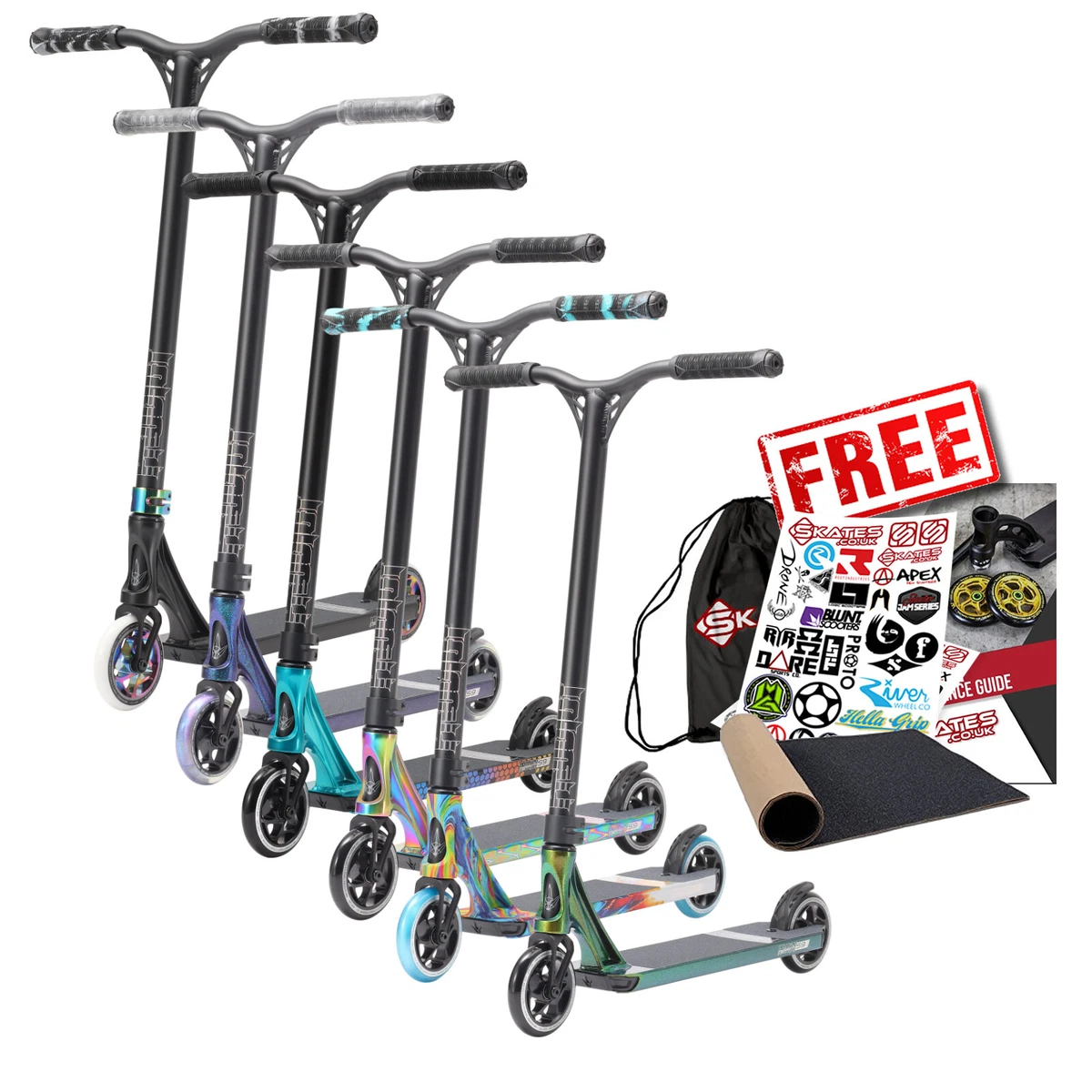 Trottinette Freestyle BLUNT Prodigy S9 Chrome