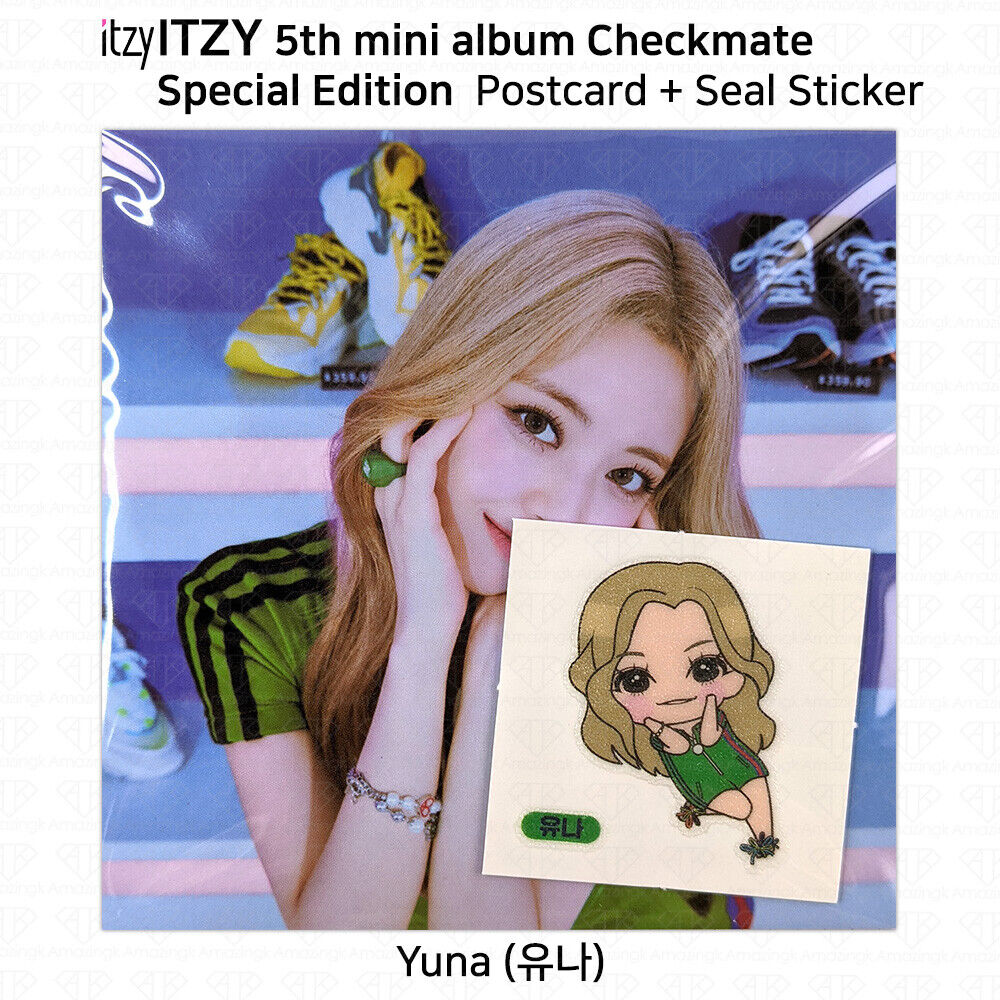 Kpop ITZY Mini Álbum para Fãs, Coleção Checkmate Cartões Postais