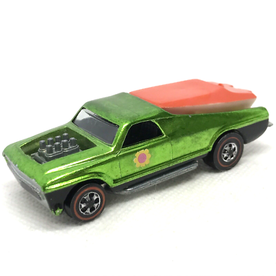 ミニカー Hot Wheels Redline Seasider 1969 Hot Wheels Redline Seasider 1969 Light Apple Green Made In United