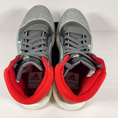 NEW Adidas Marvel Marquee Boost Thor Silver Red Adidas Marvel X Marquee Boost  main image 3