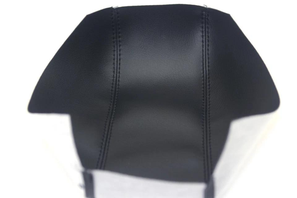 Se adapta a 07-10 Hyundai Elantra cuero sintético reposabrazos consola cubierta negra Foto 2 de 2
