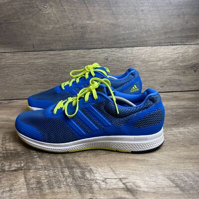 Adidas Mana Bounce AQ7859 Men's 12 Running Shoes Blue Lace-Up Athletic Sneakers