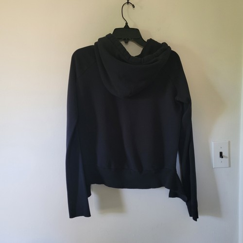 Frank & Eileen Black Sweatshirt Hoodie Tee Lab Distressed Made in USA - 第 7/17 張圖片