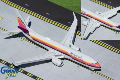Gemini Jets 1:200 American 737-800 AirCal Heritage Flaps Down G2AAL474F IN STOCK