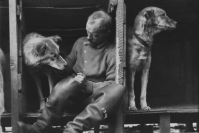 Frank Wild and chums board 'Endurance' Antarctica 1914 Imperial 4x6 Photo