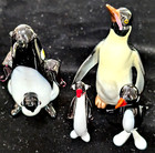17 Penguin Figurines Crystal Porcelain Glass Delft Resin Metal Various Sizes — photo 3
