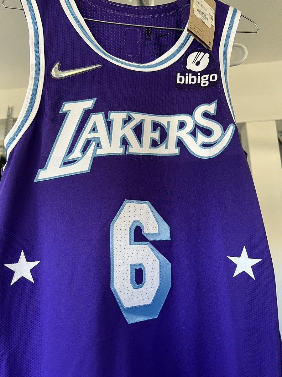 Nike LeBron James Los Angeles Lakers City Edition Authentic