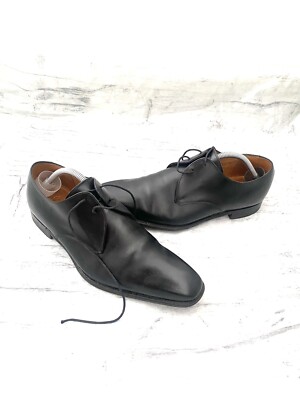 Joseph Cheaney Newman Herren Brogue Schwarz Leder Schuhe UK 7,5 Ref B31