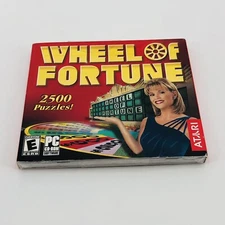 ATARI Wheel of Fortune PC 2nd Edition 2000 Win 95/98 Artech Studios Sealed