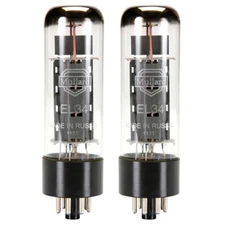 New 2x Mullard EL34 | Matched Pair / Duet / Two | Power Tubes | Free Ship