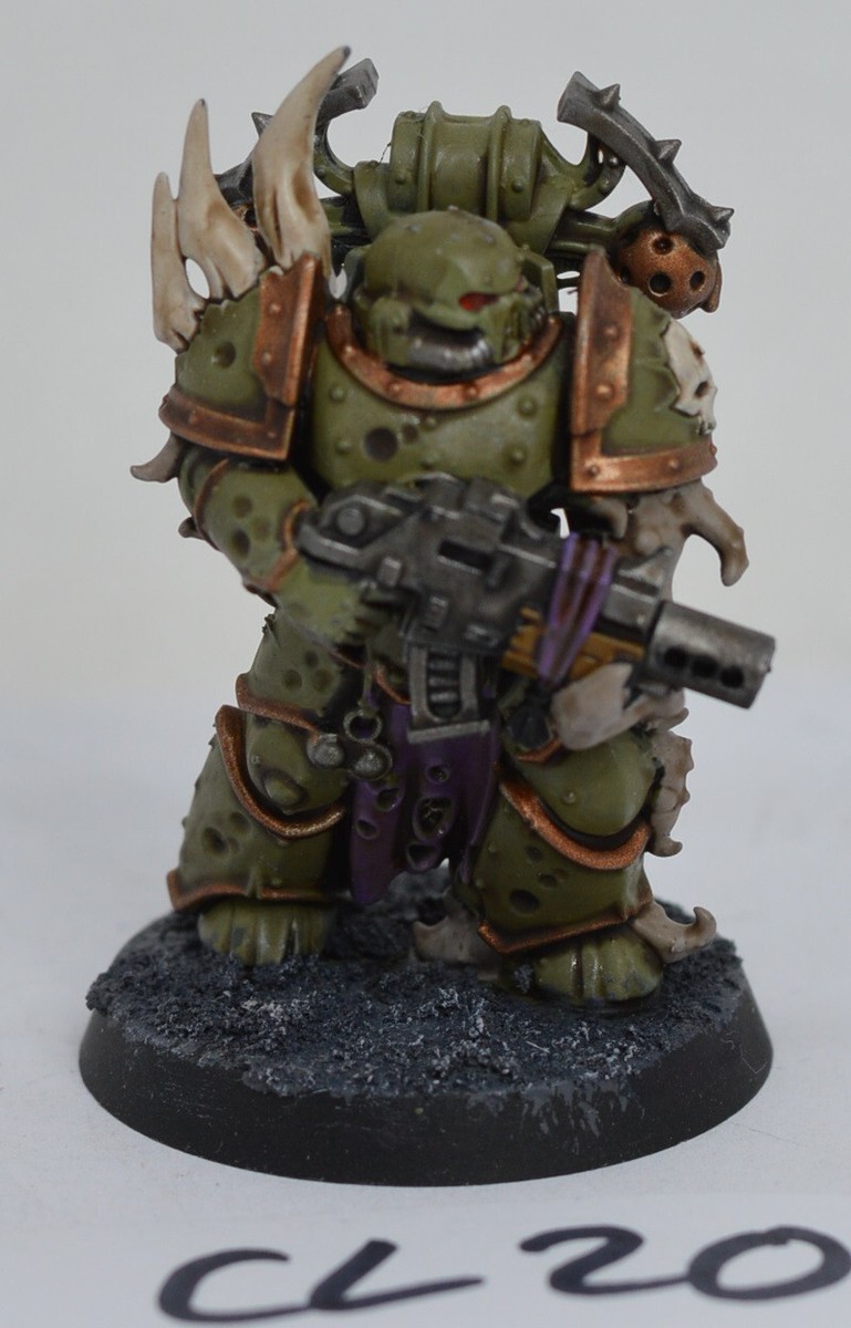 Warhammer 40k, Death Guard, Nurgle, Plague Marine, Lot #CL20 | eBay Warhammer 40k, Death Guard, Nurgle, Plague Marine, Lot #CL20 | eBay