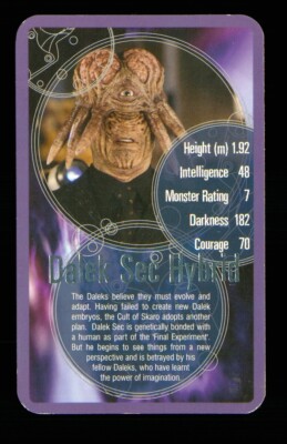 1 x Infokarte Dr Who - Dalek Sec Hybrid - Eric Loren - R097