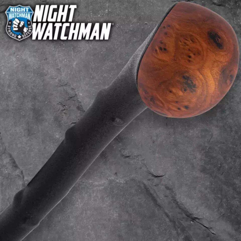 Bastón de madera dura negro KS MART estilo Shillelagh irlandés bastón artesanal 36 Foto 4 de 4