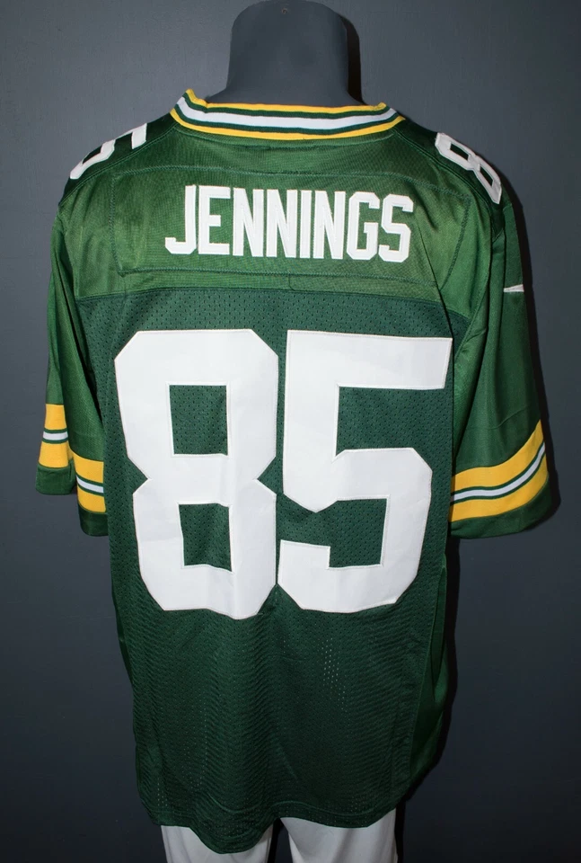 Greg Jennings Green Bay Packers Jersey Stitched On Field NFL Football Size XL - Image 2 of 4