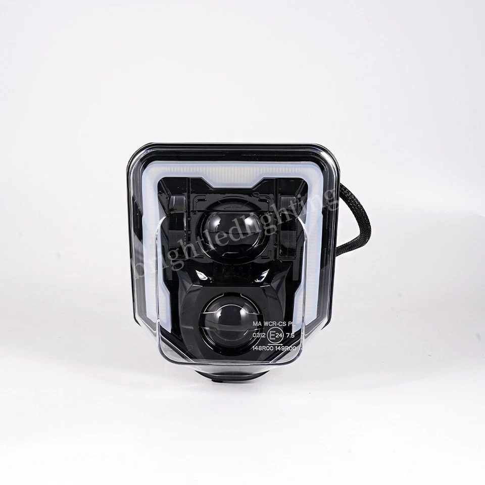 LED Headlight Hi/Low w/ DRL For Husqvarna Enduro FE 250 350 450 TE 250i TE 300i - Image 3 of 4