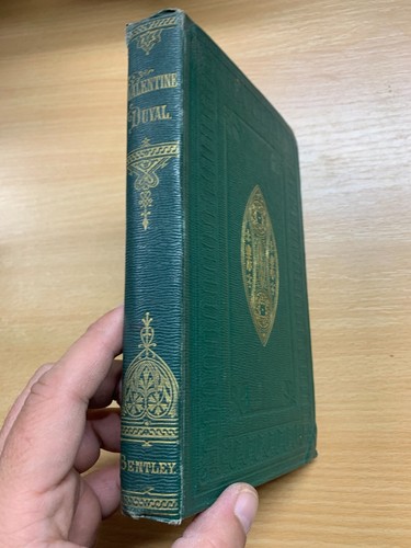 *RARE* 1860 1ST EDITION "VALENTINE DUVAL" HISTORICAL FICTION ANTIQUE BOOK (P3) - Picture 2 of 16