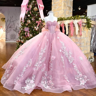 strapless pink dress short Pink Strapless A Line Satin Short Homecoming Dress With Bow main image 1