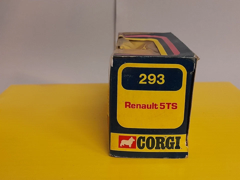 CORGI Renault 5TS Arancio - art. 293 Nuovo confezione originale - Immagine 4 di 4