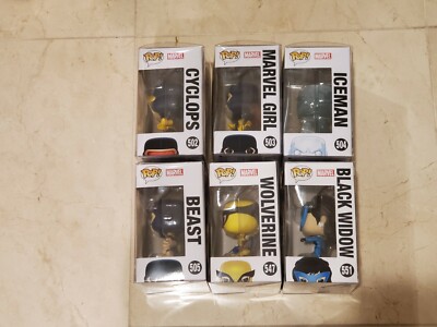 Funko POP! Marvel 6体セット Marvel 80 Year Anniversary Set of 6 Funko Pop Collective Figures W