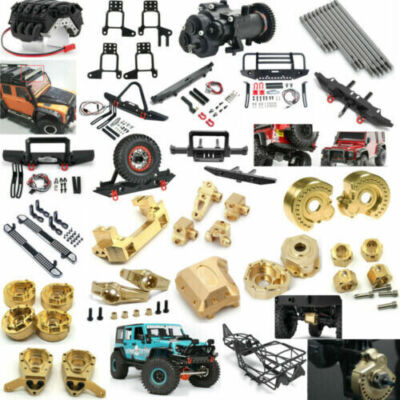 Lenkgestänge C-Hub Servo Stoßfänger Diff Cover CNC für 1/10 TRX-4 RC Auto