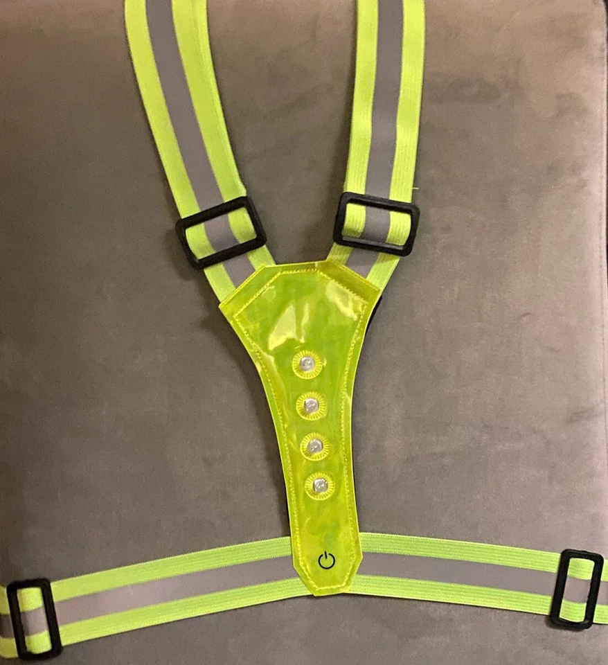 safety kit acrylic delivery driver car sign vynil adhesive decal runner led vest - Image 2 of 4