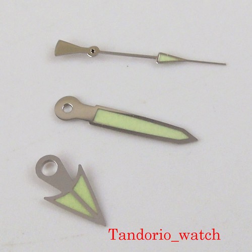 Luminous 28.5mm Watch Dial Hands For NH36A Automatic Movement With Date Window - Picture 10 of 15