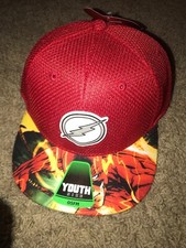 The Flash Justice League Boys Youth Size Adjustable Hat Cap DC Licensed