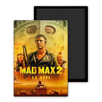 Mad Max 2 Die Herausforderung 1981 Version 4 Filmplakat Kino - Magnet 54 x 78 mm