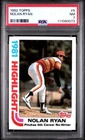 1982 TOPPS #5 NOLAN RYAN PSA 7 NM