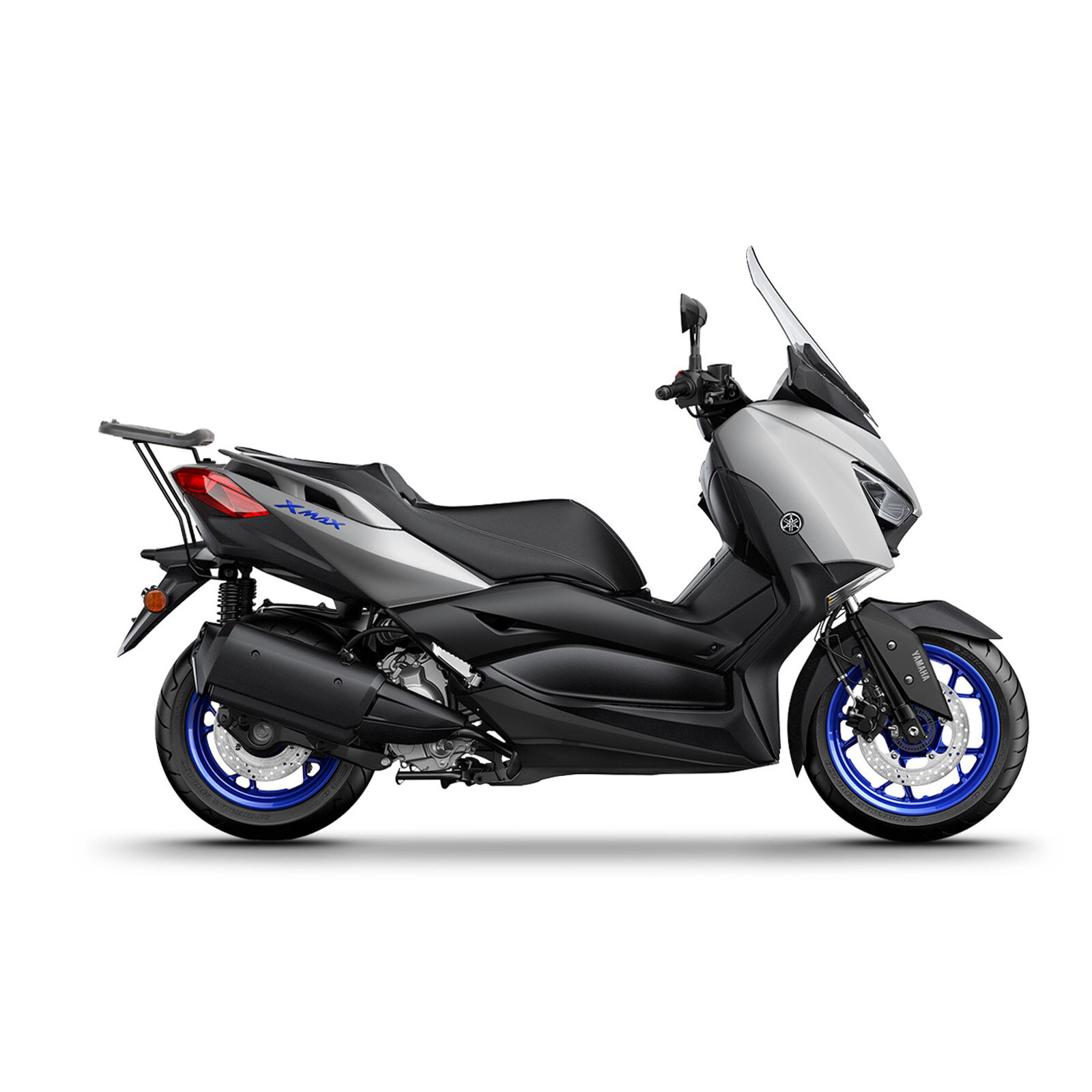 Support top case Shad noir en acier robuste pour Yamaha Xmax 125