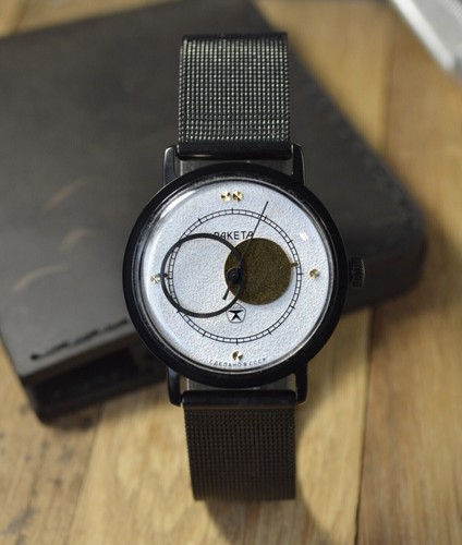 Men's Vintage Watch Raketa Copernic Wrist Watch Vintage 1980s USSR Rare Serviced - Picture 14 of 14
