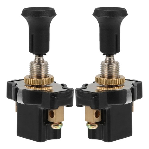 2 Pcs Headlamp Switch Ignition Paenl Rv Panel Ceiling Fan Replacement - Picture 6 of 12
