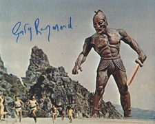 Gary Raymond Signed 8x10 Photo ~ Jason and the Argonauts 1963  - TALOS - RARE!!!