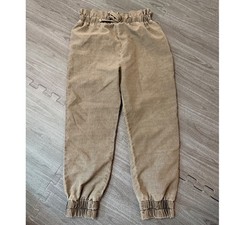 Art Class Girls Sage Green Paperbag Waist Joggers Pants Size S 6 6X Olive
