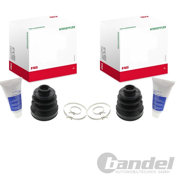 2X Schaeffler FAG Achsmanschetten Satz Radseitig Passend FüR Rover 200 400-image