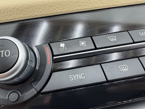 2011-2016 BMW F10 528I 535I 550I M5 AC HEATER CONTROL PANEL RADIO MEDIA BUTTONS - Picture 4 of 10