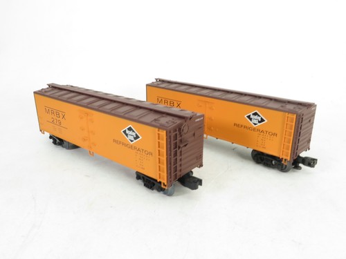 Weaver #279 Reading Lines Wood Side Refrigerator Car, 3-Rail, 2-Pc, O Gauge (C) - Picture 3 of 10