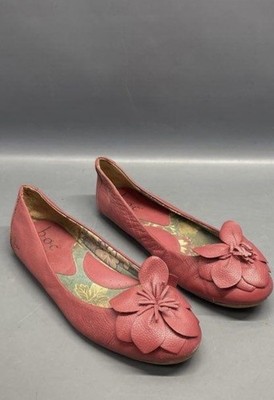 B.O.C. Women's Adrianne Pink Leather Flats IOB sz 9