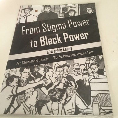 From Stigma Power to Black Power . Rare vintage leaflet . Fast Free shipping