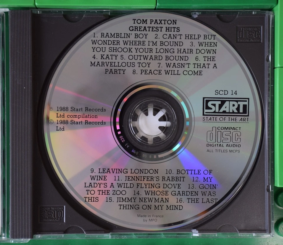 Tom Paxton - The Very Best Of - Start Records - CD - Bild 3 von 4