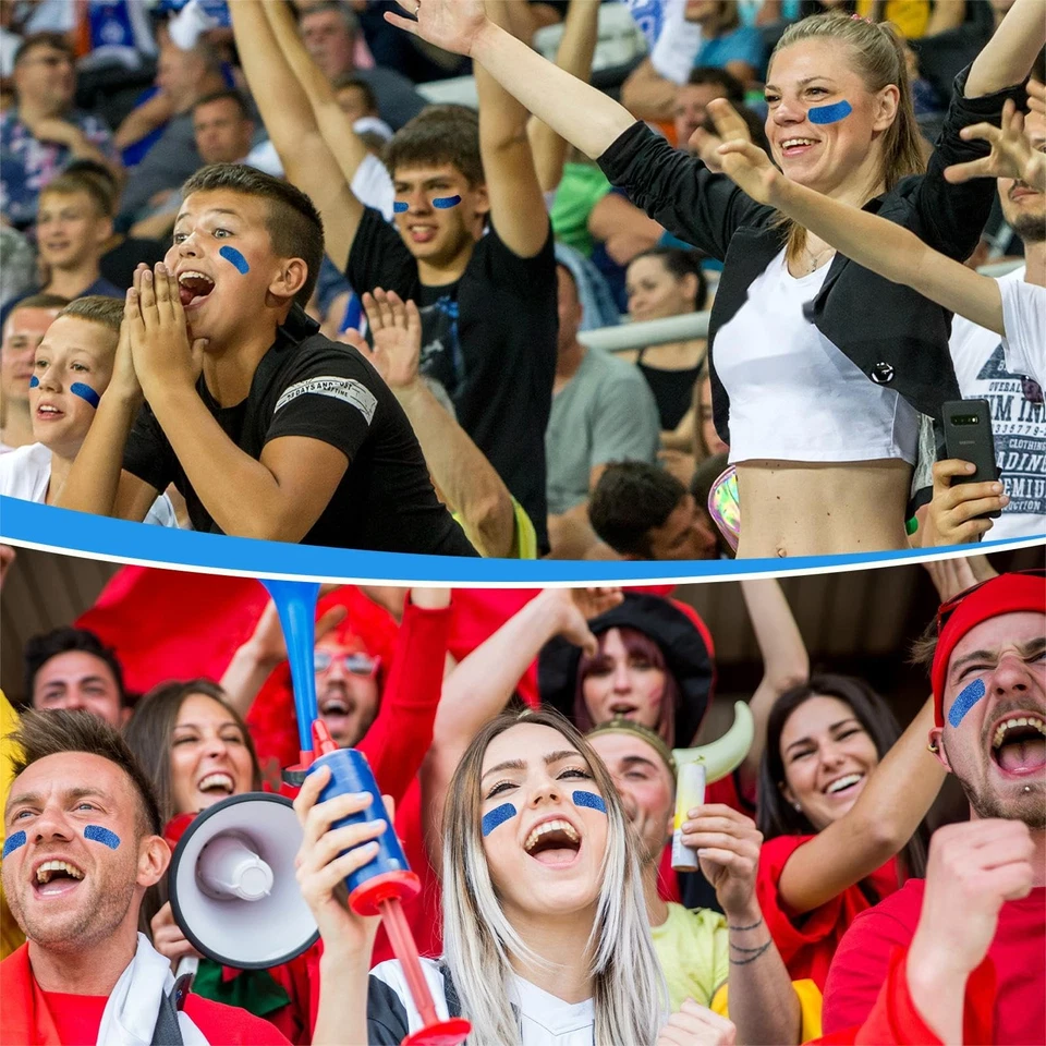 120 Pairs Eye Black Stickers for Baseball, Football, Softball Events Parties - Image 4 of 4