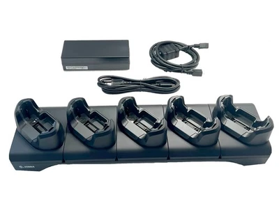 🔥 Zebra CRD-NGTC5-5SC5D 5 Slot Charger Cradle TC53 & TC58 Android Scanners 🔥