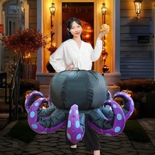 Déguisement gonflable d'Halloween pour fêtes, spectacles, festivals